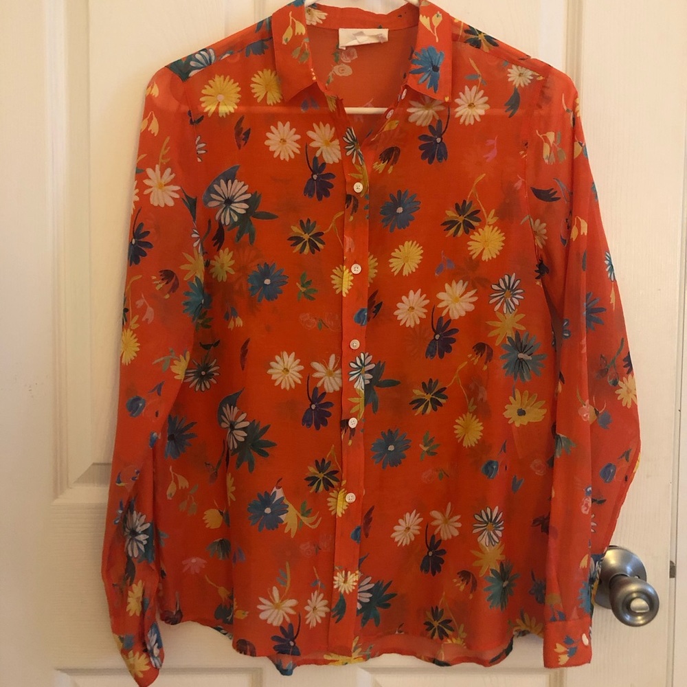 Sezane button down shirt
